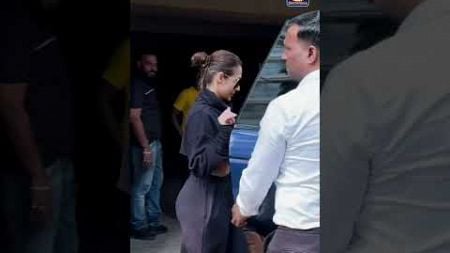 Malaika Arora’s Quirky All Black Co-ord Outfit Look, Gets Papped In Mumbai | N18S | #shorts