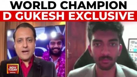 World Chess Champion D Gukesh Exclusive: Gukesh Reflects On Winning Moment | India Today News