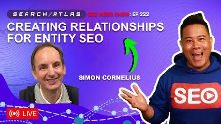 Simon Cornelius 🤝 Entity SEO in 2025