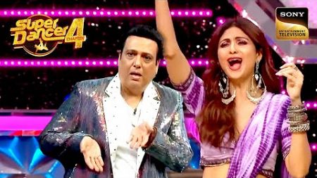 Stage पर Govinda के Steps और Charisma ने जीता सबका दिल | Super Dancer 4 | New Year Countdown