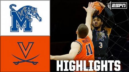 Memphis Tigers vs. Virginia Cavaliers | Full Game Highlights | ESPN College Basketball