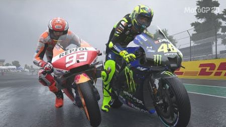 marquez jadi sampah di hadapan valentino rossi