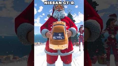 Cars VS Santa Claus 🚗 | BeamNG.drive #shorts