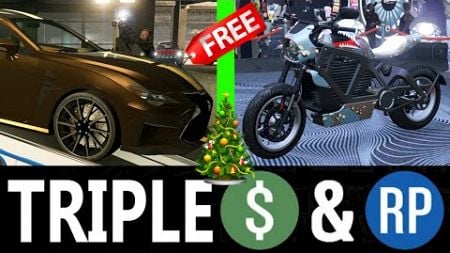 GTA 5 - CHRISTMAS UPDATE! | NEW CARS &amp; TRIPLE MONEY! - Event Week | Discounts &amp; More!