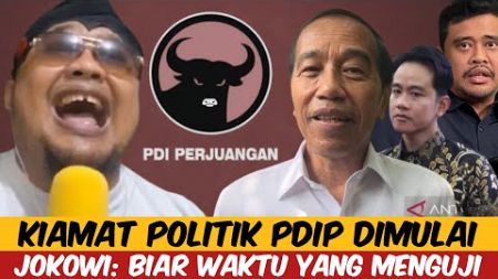 KIAMAT POLITIK PDP ! JOKOWI: BIAR WAKTU YANG MENGUJI