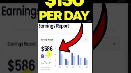 $150 Per Day Make Money Online #shorts #money #onlineearning #makemoneyonline