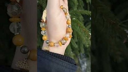 Браслет для привлечения финансов и радости #натуральныекамни #luonnonkivet #bracelet