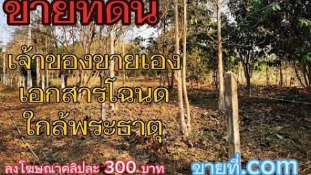 #ขายที่ดิน #เจ้าของขายเอง #โฉนดพร้อมโอน ใกล้พระธาตุ#ที่ดิน #น่าน @com-rb7kp