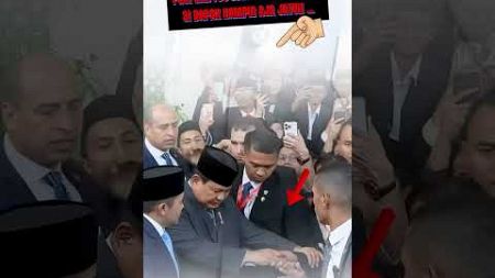 Prabowo Hampir Terjatuh di #mesir