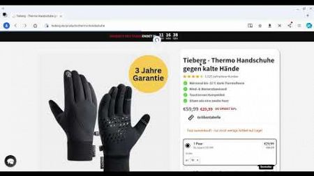 Die Tieberg Thermo Handschuhe – Eure Erfahrungen und Bewertungen