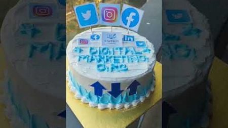 Digital marketing theme cake✨🤍 #cake #cakedecorating #cakedesign #cakes #cakedecoration #viralshorts