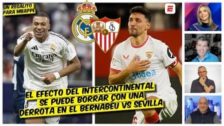 REAL MADRID y ANCELOTTI no pueden tropezar ante SEVILLA si aspiran a LA LIGA | Exclusivos