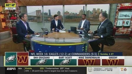 GET UP | &quot;Commanders know how to stop Saquon&quot; - ESPN makes bold prediction for Eagles-Commanders