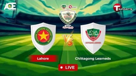 Live | Lahore LCT vs Chittagong Learneds | Match 1 | T Sports