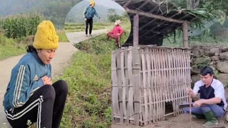 A single father built a chicken coop, his mother-in-law searched in vain for his daughter.