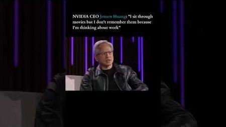 Jensen Huang built NVIDIA into a company worth over $3 trillion #nvidia #jensenhuang #entrepreneur