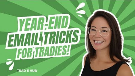 Email Marketing for Tradies: Book More Jobs with Easy Year-End Emails