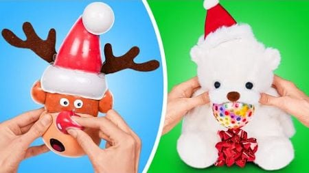 SQUISHY CRAFTS FOR CHRISTMAS 🎄✨ GIFTS WITH JOY