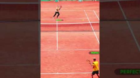 TopSpin2k25. Espectacular passing shot en Roland Garros. #tennis #furtivotech #topspin2k25