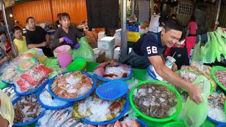 興達港觀光漁港海鮮拍賣興達港王中皇海鮮叫賣