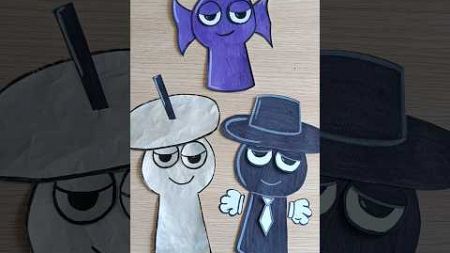 Wow I put Sprunki together correctly #craft #incredibox #trend #diy