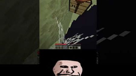 moment of miracle in Minecraft... #minecraft #マイクラ #マインクラフト # #minecraftmemes #memes #shorts