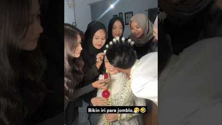 pengantin viral bikin iri jomblo ‼️#pengantinviral #pengantin #wedding #viraltiktok #salahmusendiri