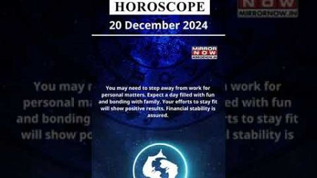 Pisces Horoscope | 20 Dec | Astrology &amp; Prediction of the Day | #Short #Rashifal #horoscope2023