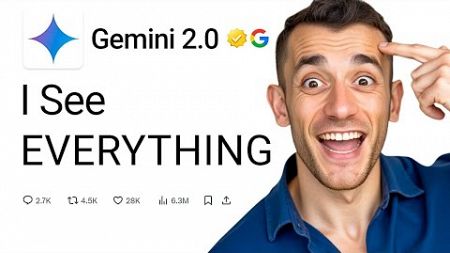 Google Gemini 2.0 Realtime Stream Just Changed Everything! 🤯