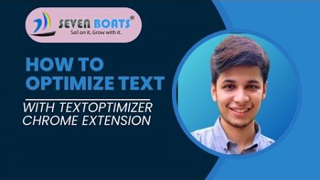 How to Optimize Your Content with TextOptimizer Chrome extension