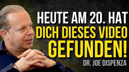 AM 20. DEZEMBER Ausgewählte sind ISOLIERT ohne ROMANTISCHE BEZIEHUNGEN! Dr. Joe Dispenza