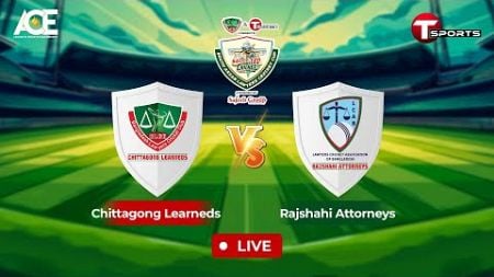 LIVE | Chittagong Learneds vs Rajshahi Attorneys | 3rd Match | T20 Cricket | T Sports