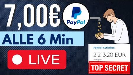 BEWEIS: Wir verdienen LIVE 7,00€ ALLE 6 Minuten😍💰💸 Online Geld verdienen 2025 ohne Gewerbe