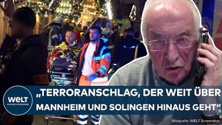 MAGDEBURG: &quot;Perfekt geplanter Anschlag&quot; Terrorismus-Experte Tophoven schätzt aktuelle Lage ein