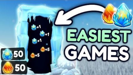 The EASIEST GAMES in WINTER SPOTLIGHT! (Roblox Event)