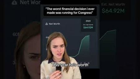 Congress is the worst financial decision he&#39;s ever made?!