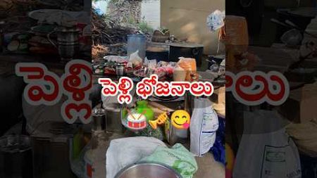 Pelli Bhojanam I పెళ్లి ముందు రోజు భోజనాలు I Rayalaseema Wedding Food I Tasty Vindu #shorts #wedding