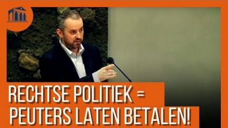 SP Dijk: Rechtse politiek gooit miljarden naar de rijken, maar bezuinigt op peuters!