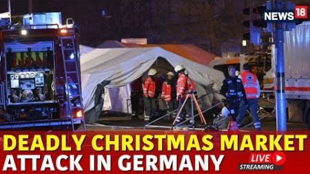 LIVE Germany Christmas Market Car Attack | 2 Dead As Driver Rams Christmas Market in Germany | N18G