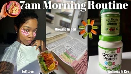 7am Productive Morning Routine | Healthy Habits +Juicing + Meal Prepping &amp; locking in for 2025