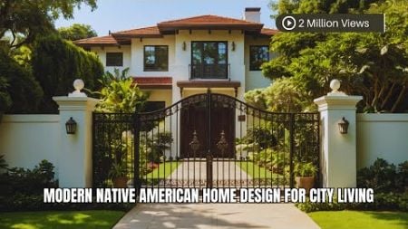 Explore Indian-Inspired Modern Home Design in America