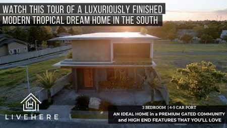 Brand New Luxuriously Finished Modern Tropical Design Home | The Enclave Alabang House for Sale