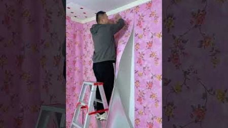 Wall Sheet paper waterproof home decorations ideas #shortsfeed