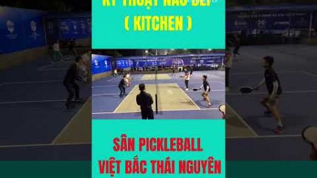 Pickleball | Kỹ Thuật Bếp Kết Thúc Bằng Cú Volley Quá Nhanh #engagepickleball #sports #tennis