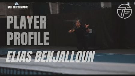 PLAYER PROFILE: Elias Benjalloun - TWYNAM TENNIS