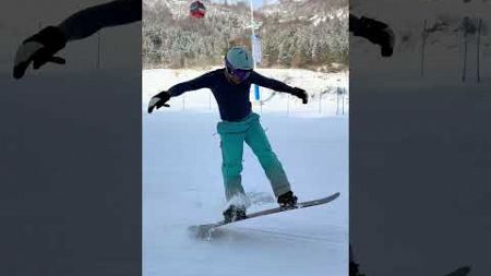 是时候精进一下滑雪技术了！#sports #skiing #challenge