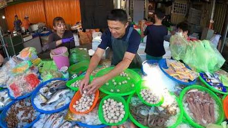 興達港觀光漁港海鮮拍賣興達港王中皇海鮮叫賣