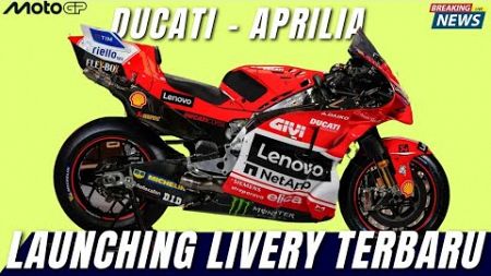 KEJUTAN🔥MENJAWAB PENASARAN LIVERY BARU , SIAPA YANG LEBIH BAGUS DUCATI VS APRILIA ⁉️😱🔥