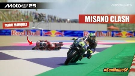 RACE MotoGP 2025❗SADIS,ROSSI KEMBALI BUNGKAM MARQUEZ😱❓PERSETERUAN BERLANJUT MAKIN PANAS❓#SanMarinoGP