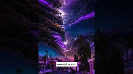 Social media efek Aurora 🥰🥳 #travel #nature #reality #pov #fyp